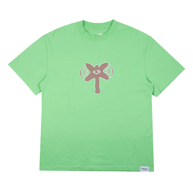 Listen Signal Tee - Green