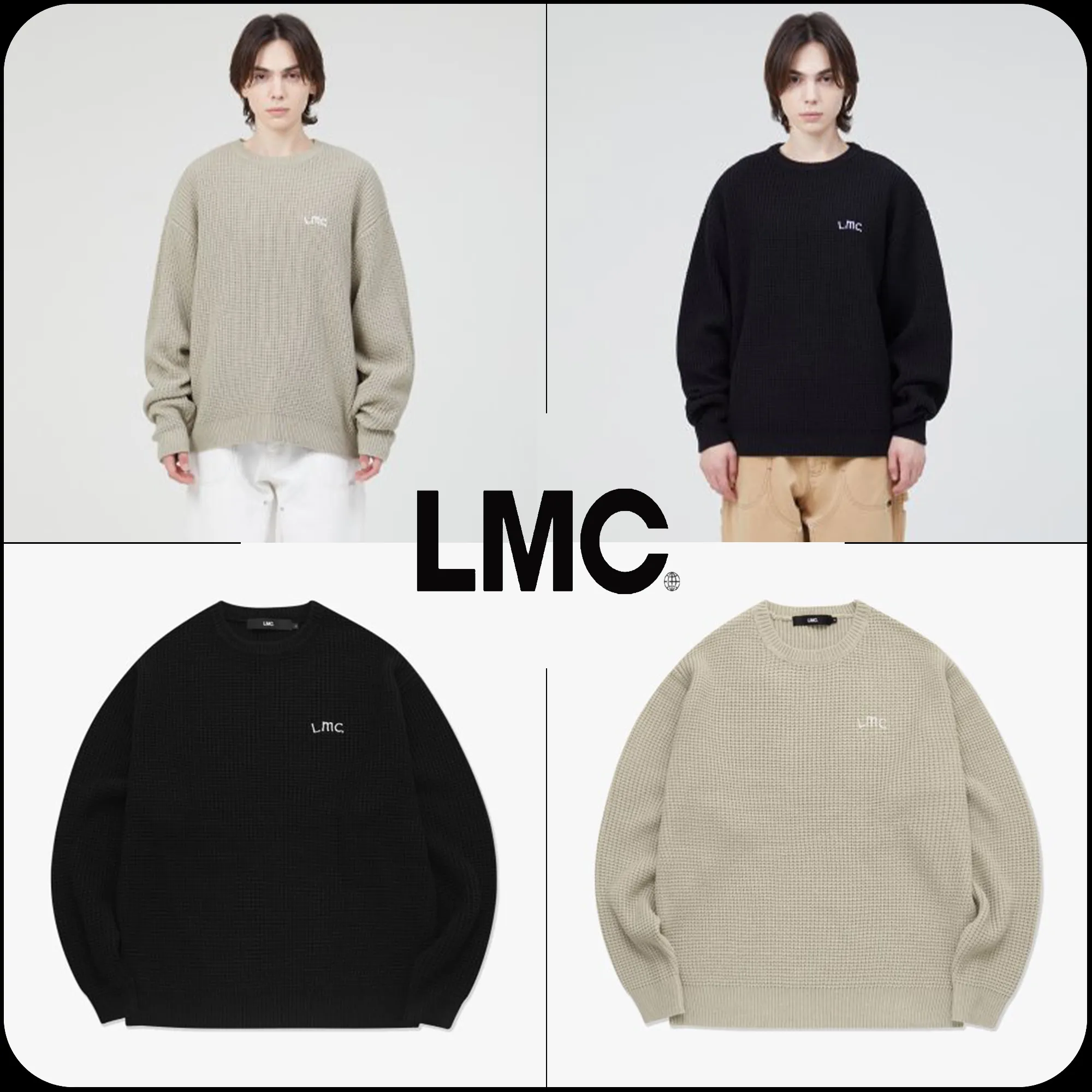 LMC  |[ LMC ]★LMC WAFFLE KNIT SWEATER