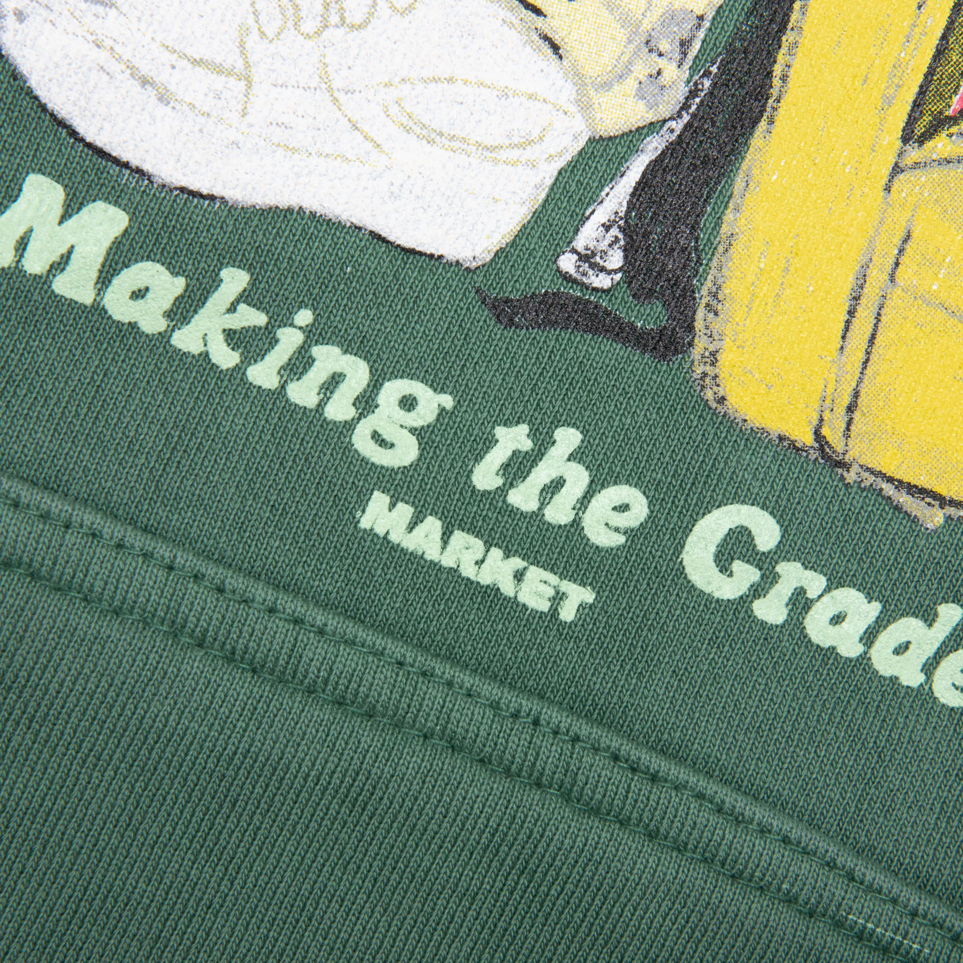 Making the Grade Bear Pullover Hoodie - Fern