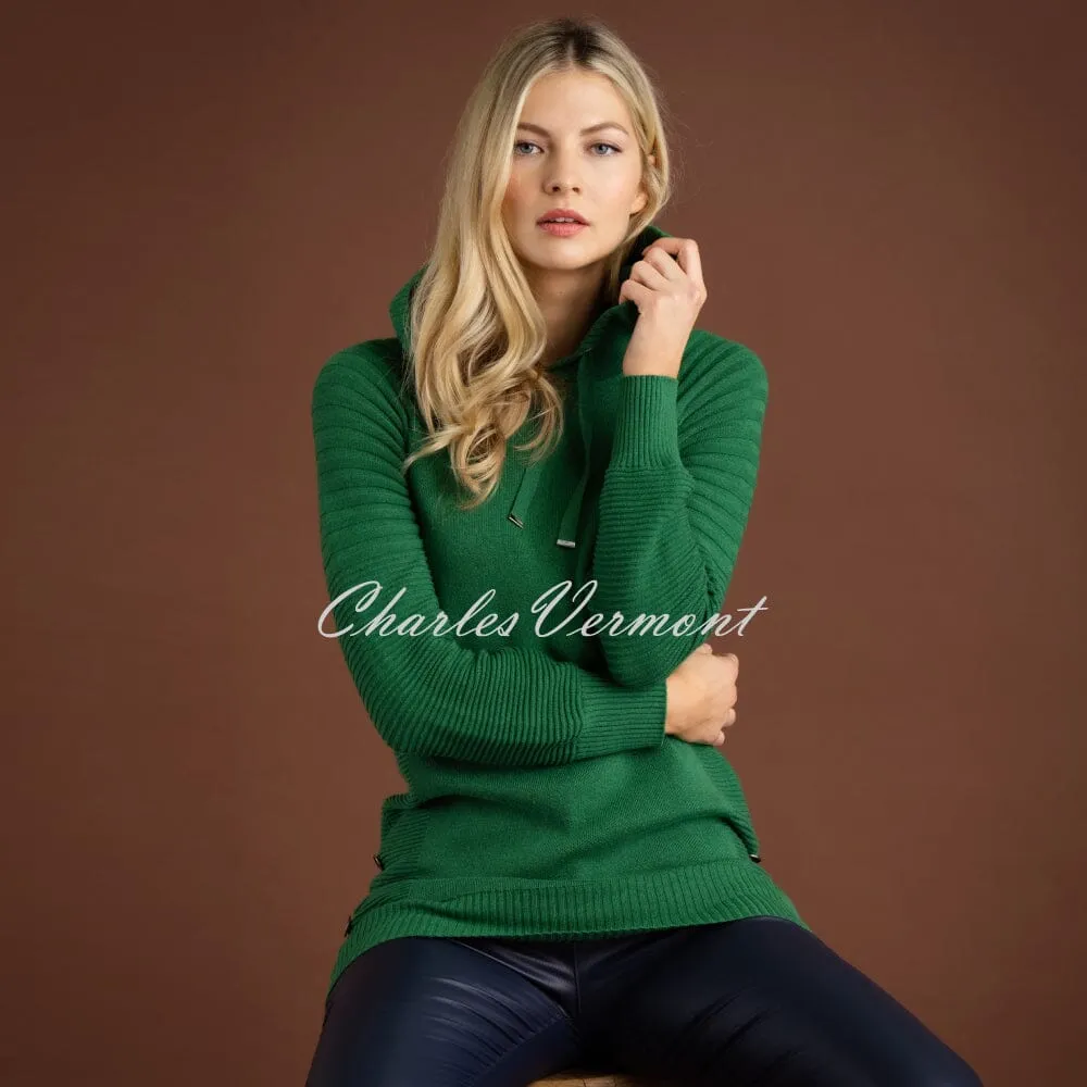 Marble Hooded Sweater - Style 7206-212 (Green)