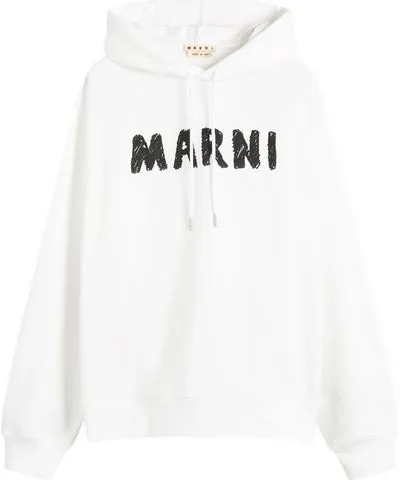 Marni Men's Scribble Logo Hoodie