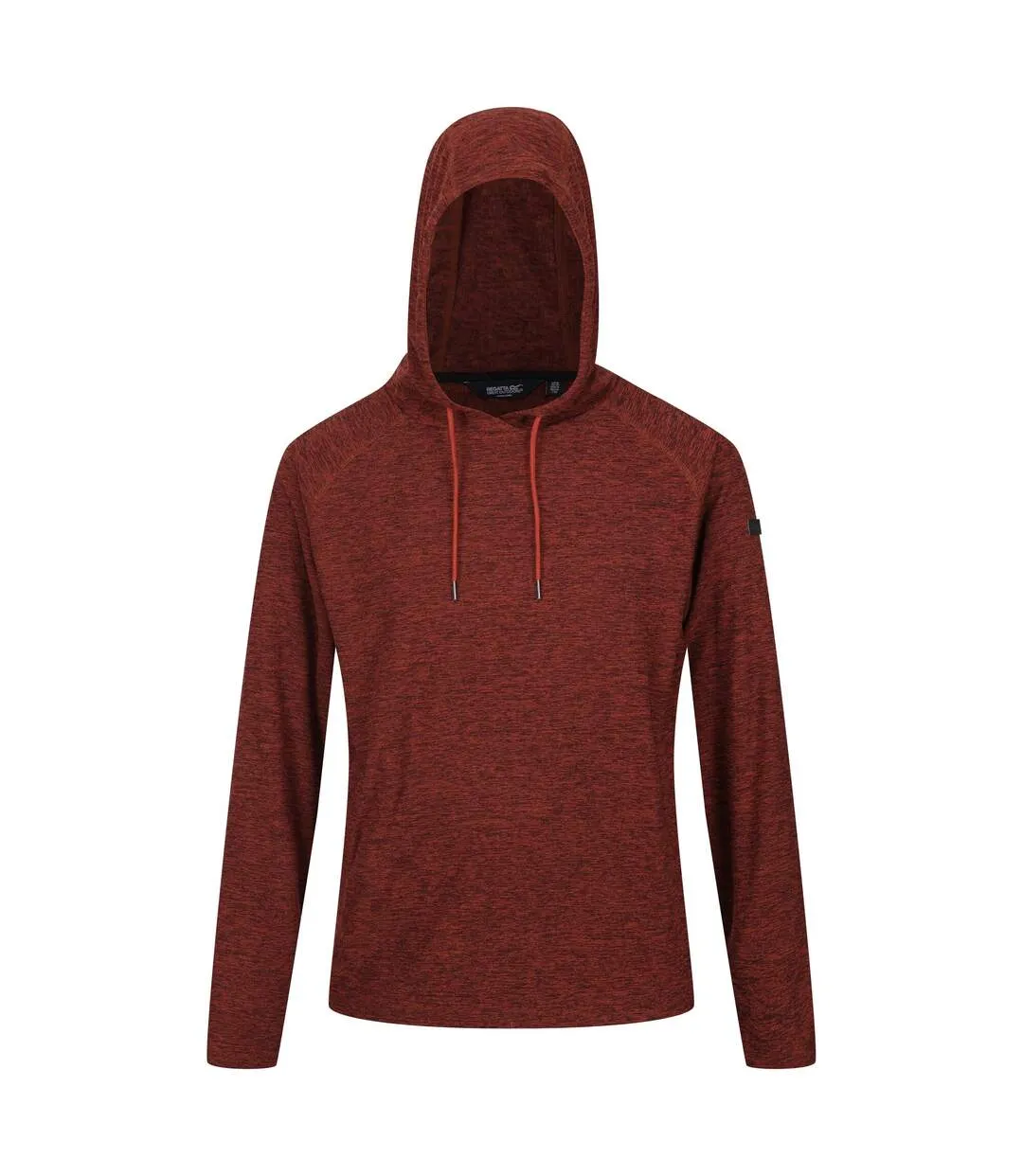 Mens edley marl hoodie burnt henna Regatta