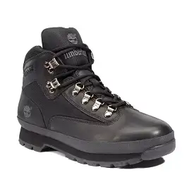 Men's Euro Hiker Waterproof Black Nubuck