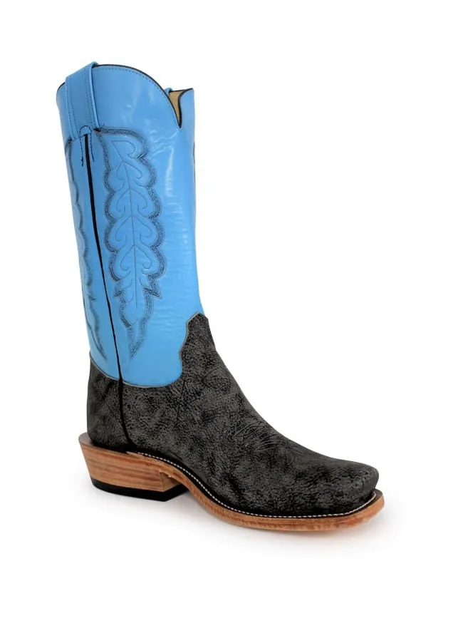 Mens Olathe Slate Safari Giraffe Boots