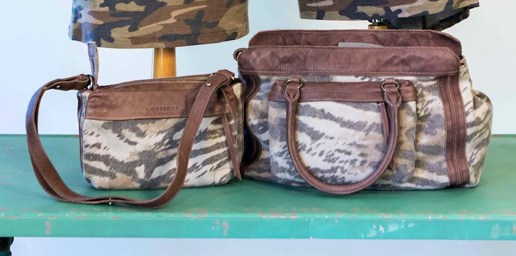 Mini Camo Shoulder Bag