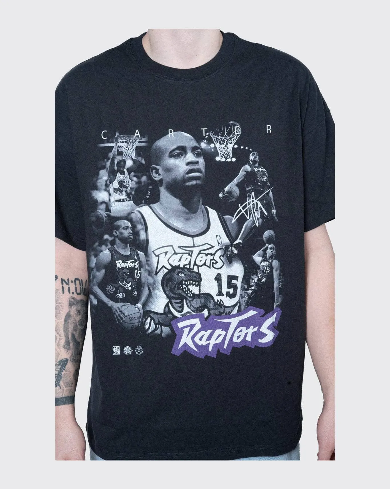 Mitchell & Ness Toronto Raptors Vince Carter Player Photo Tee