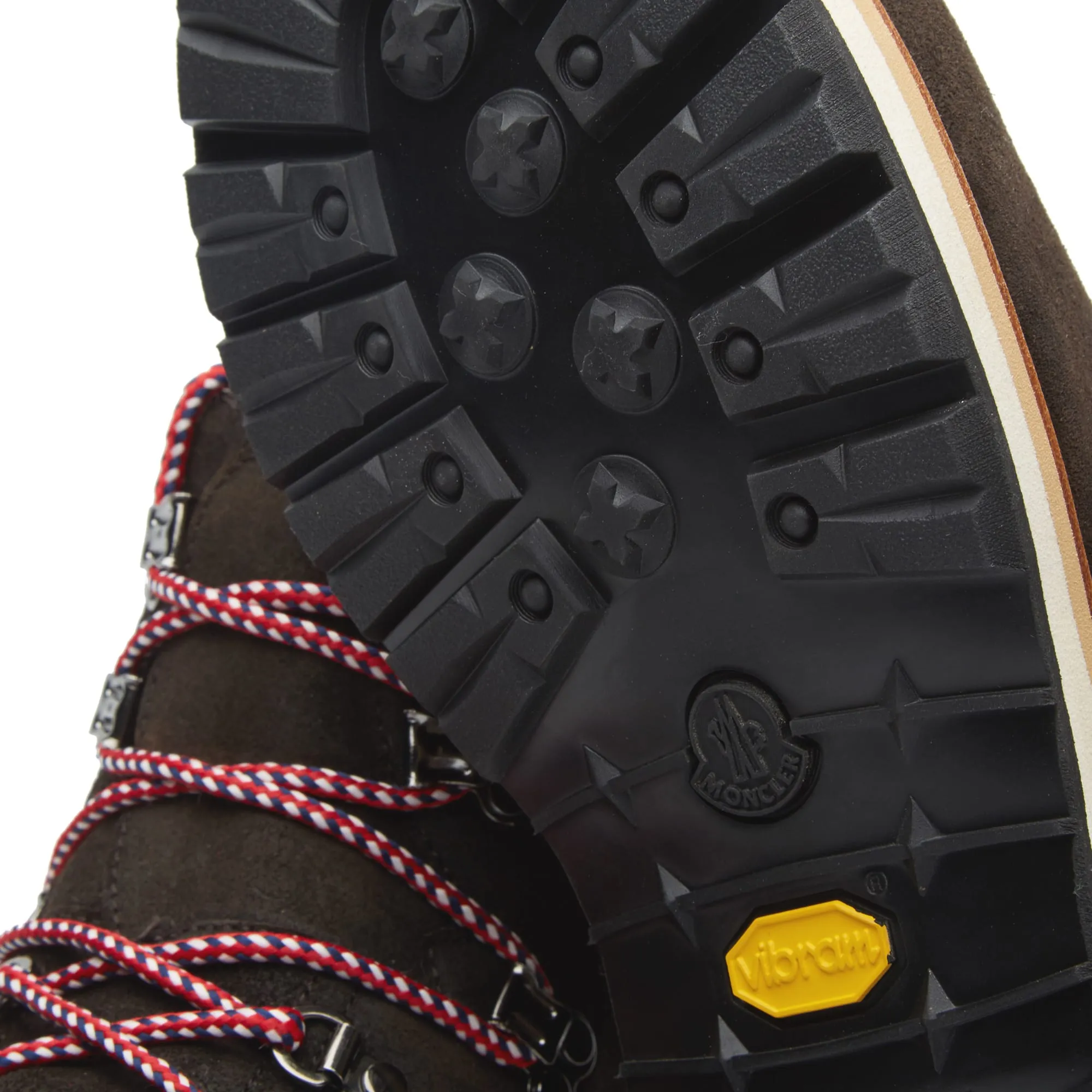 Moncler Suede Peak BootDark Brown