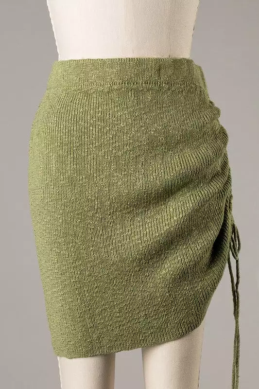 Moss Sweater Skirt