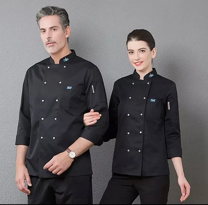 NEW CHEF'S JACKET UNIFORM - LYDS040SL