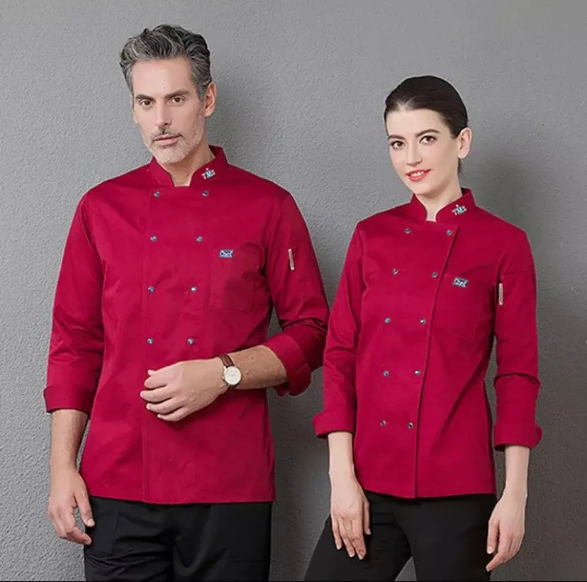 NEW CHEF'S JACKET UNIFORM - LYDS040SL