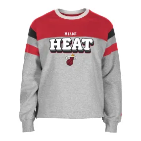 New Era Miami HEAT Girls Crewneck Sweater