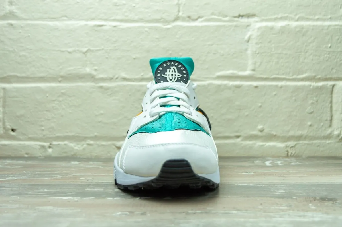 Nike Air Huarache White Turquoise Gold 318429 137