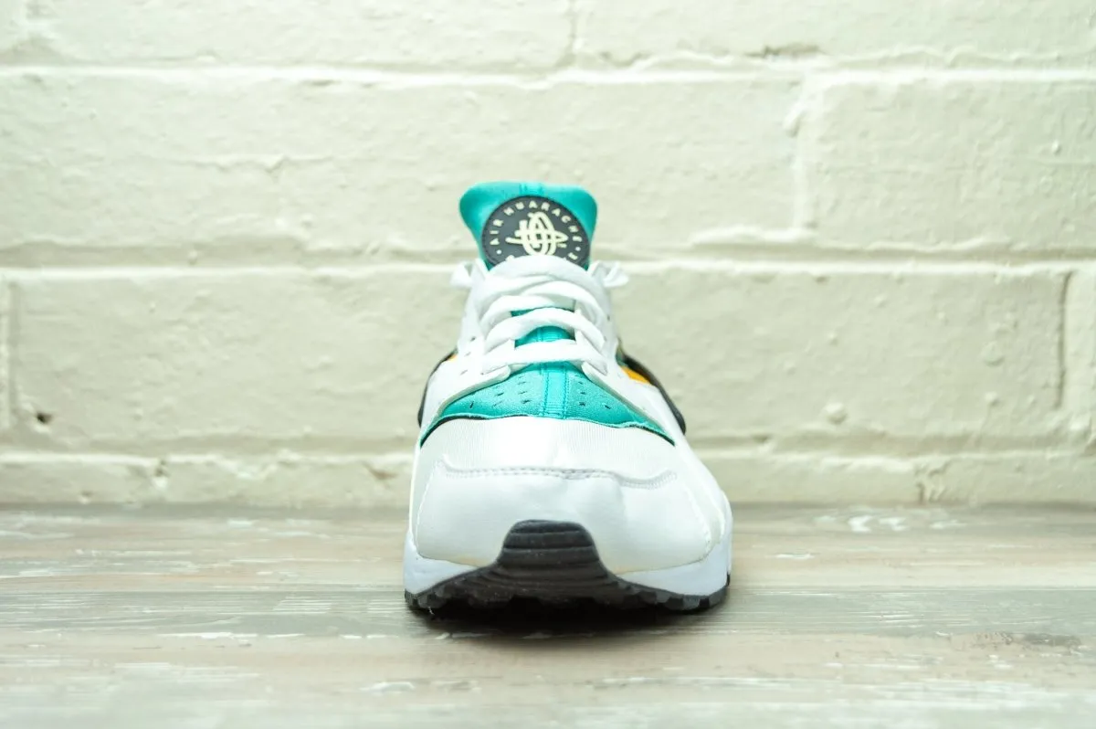 Nike Air Huarache White Turquoise Gold 318429 137