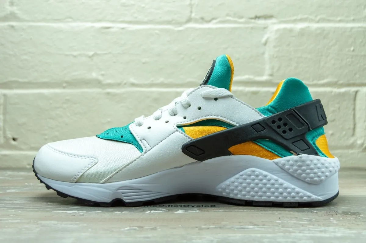 Nike Air Huarache White Turquoise Gold 318429 137