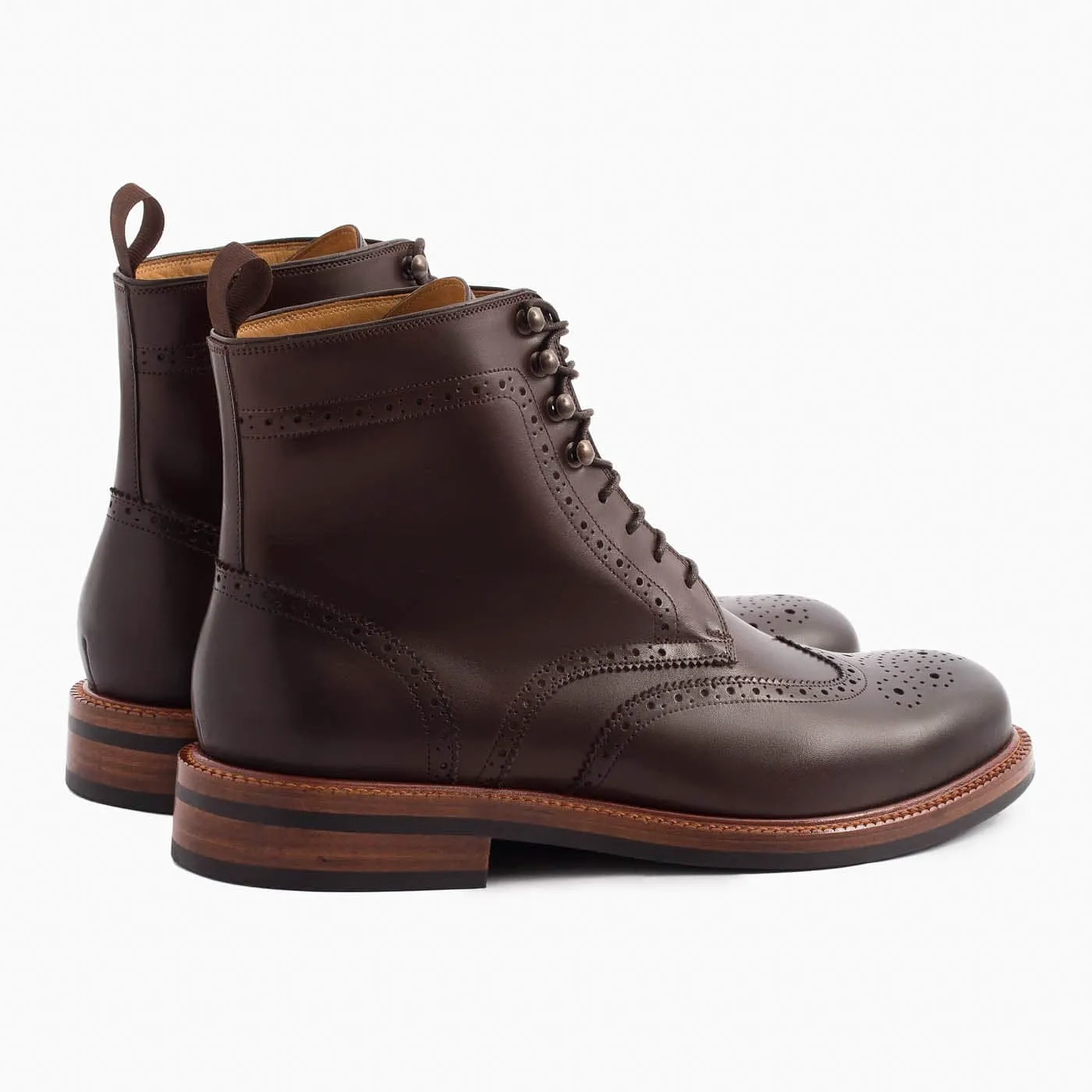 Nolan Brogue Boots - Men's