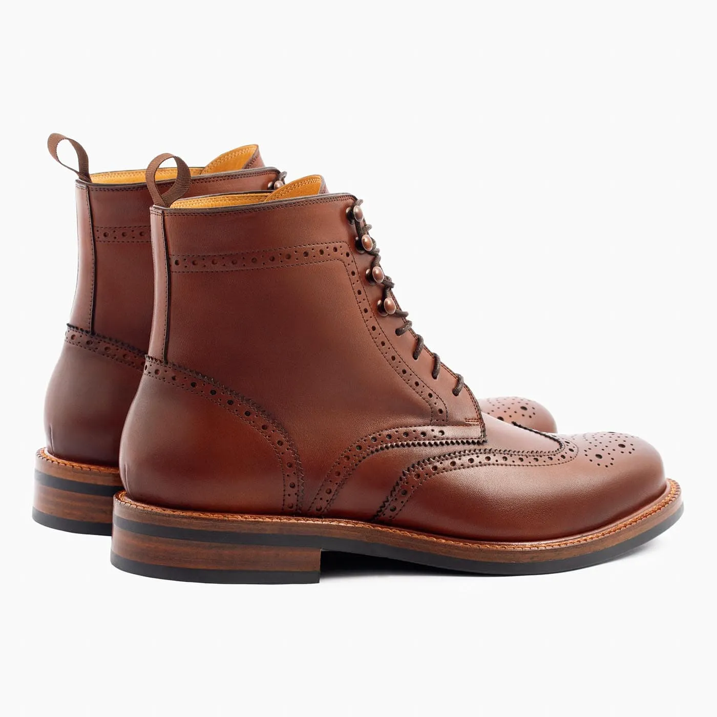 Nolan Brogue Boots - Men's