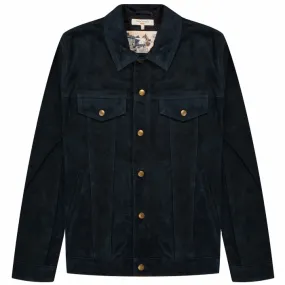 Nudie Robby Nubuck Jacket Navy