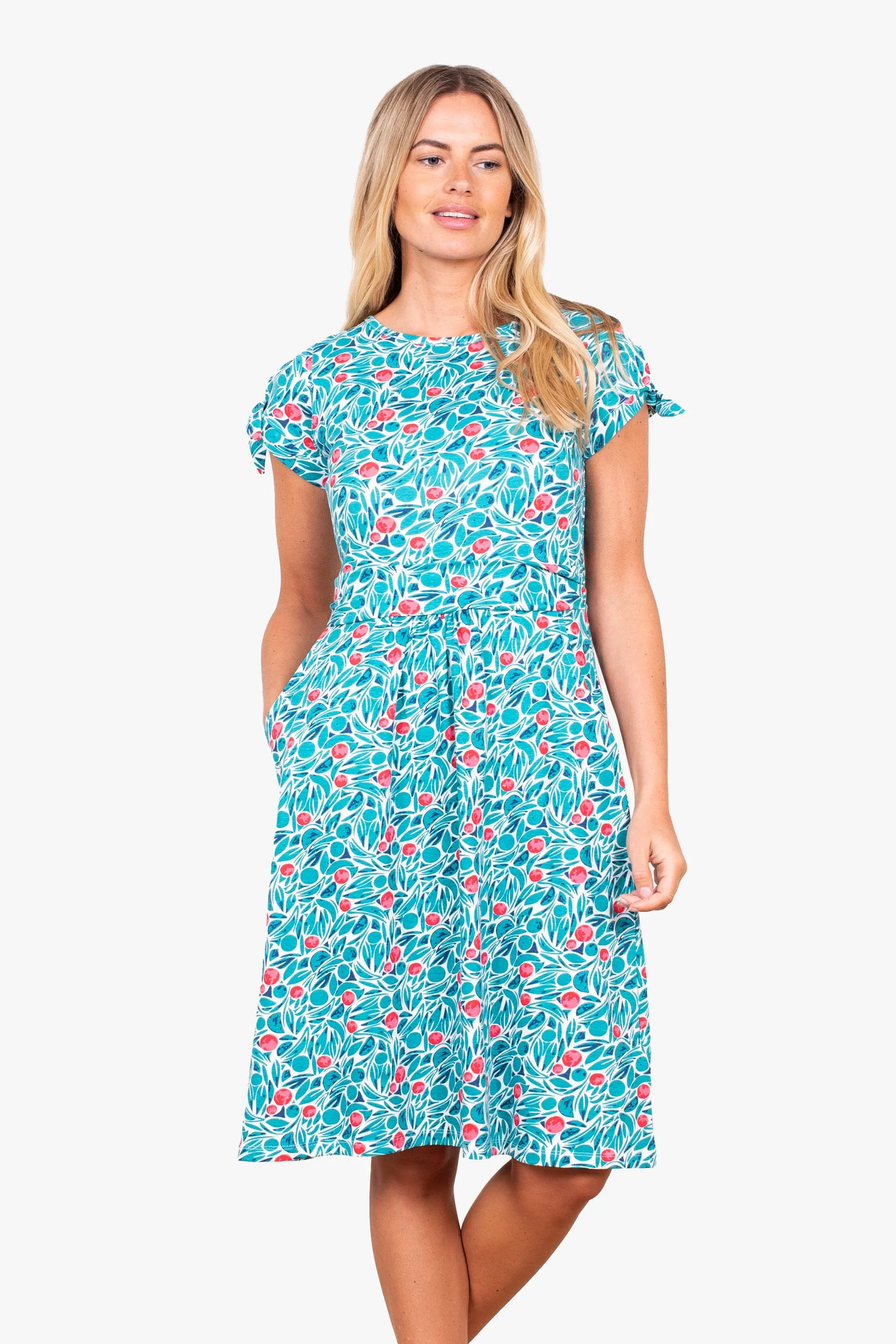 Orchard Flower Jersey Dress