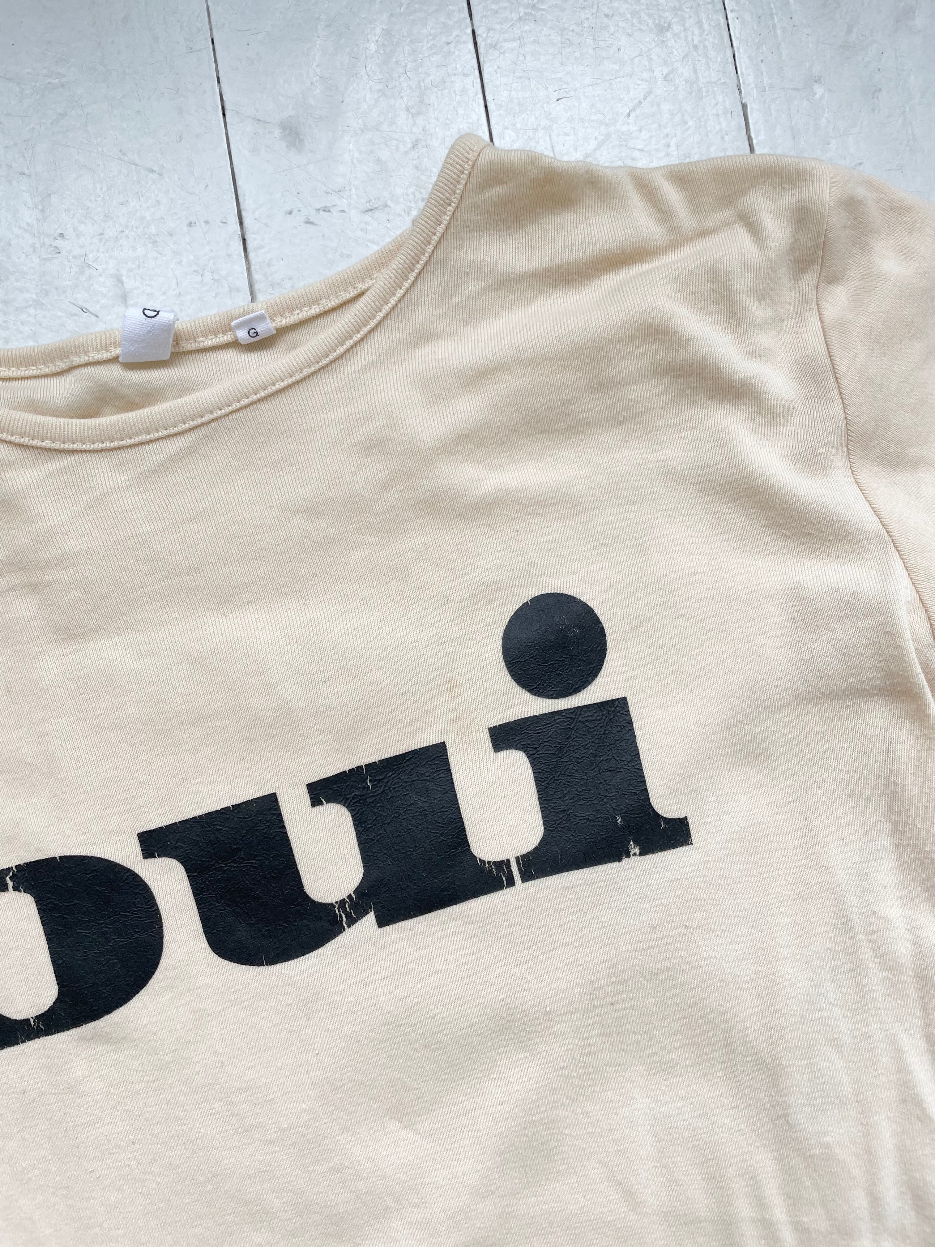 Oui Iron-on Tee