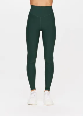 Peached High Rise Pant - British Racing Green