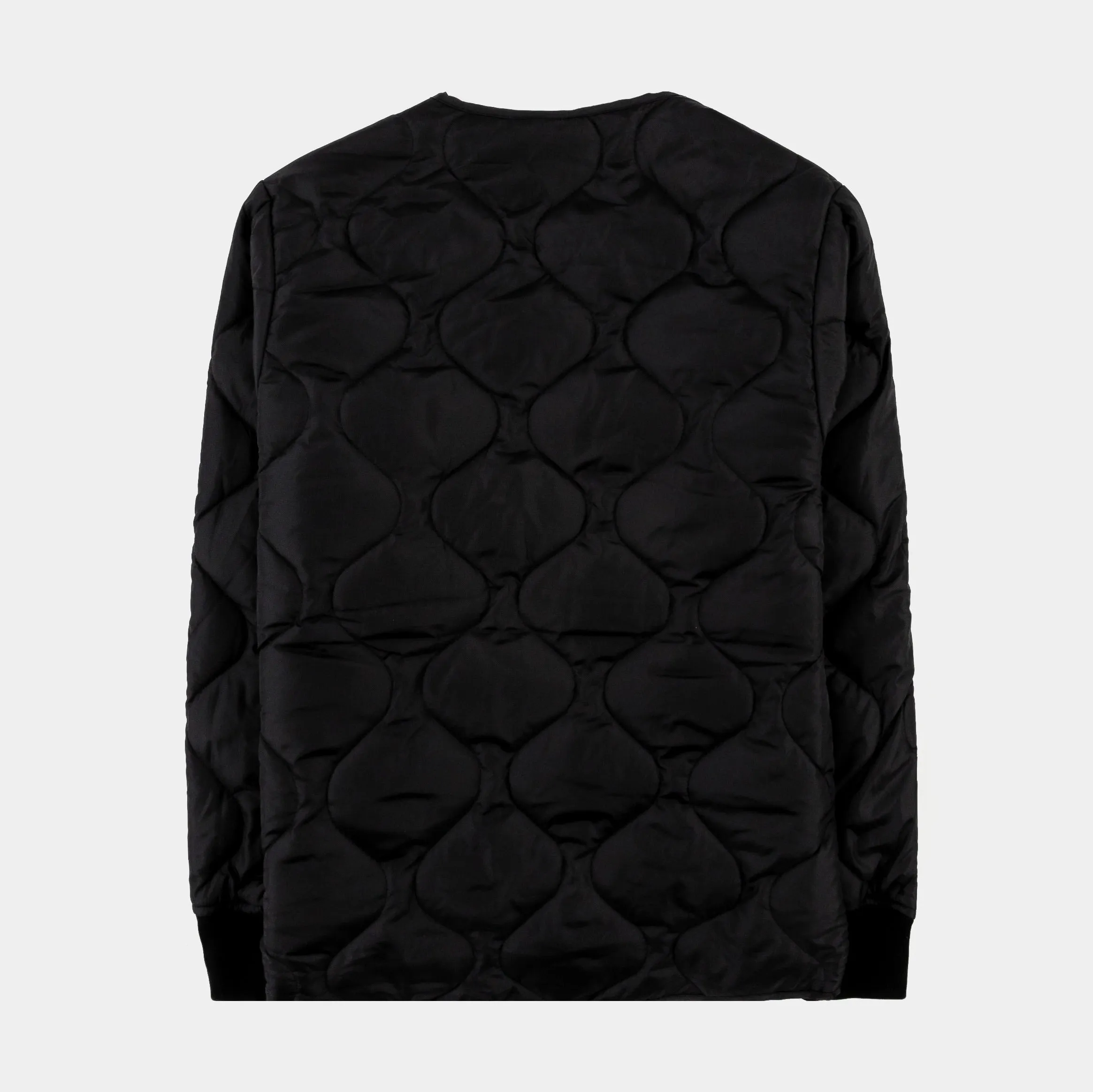 Quilted Liner Mens Jacket (Black)