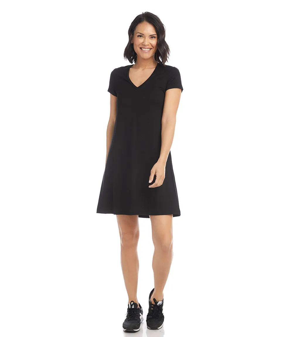 Quinn V-Neck Pocket Dress