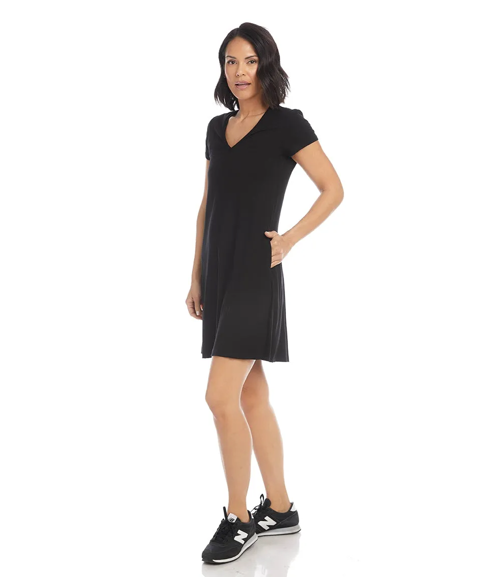 Quinn V-Neck Pocket Dress