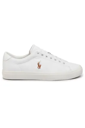 Ralph Lauren Longwood Leather Sneaker White