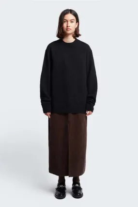 RAREFY CASHMERE SWEATER - BLACK