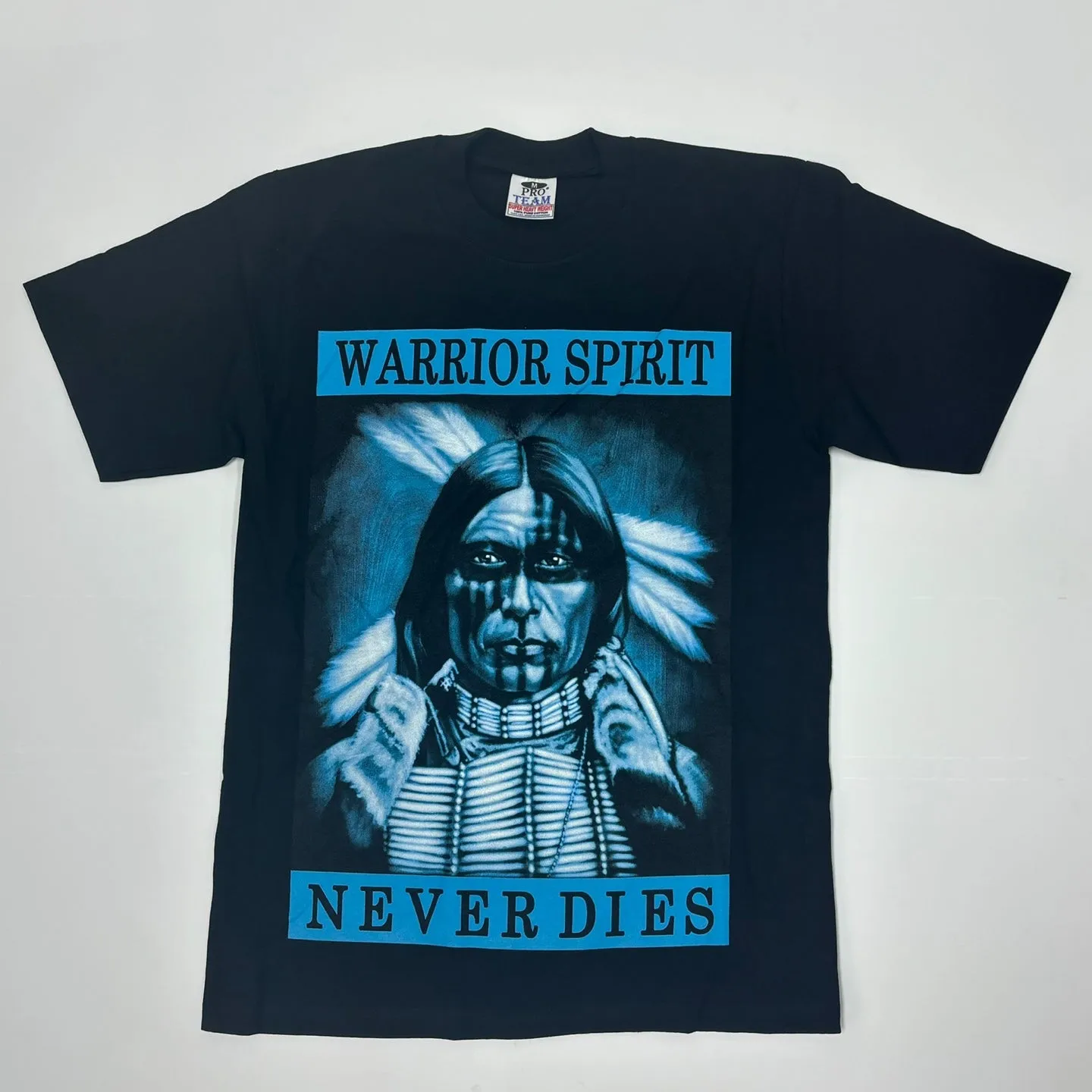 REAL STREET Warrior Spirit Never Dies Heavyweight Graphic T-shirt