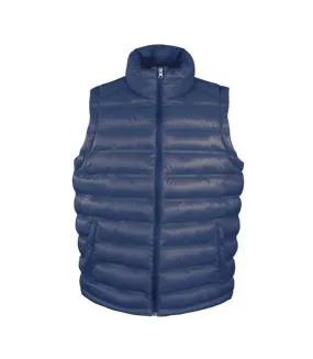 Result Mens Ice Bird Padded Bodywarmer / Gilet Jacket (Navy Blue) - UTBC2726