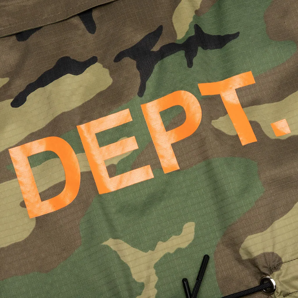 Riley Anorak Jacket - Military Camo