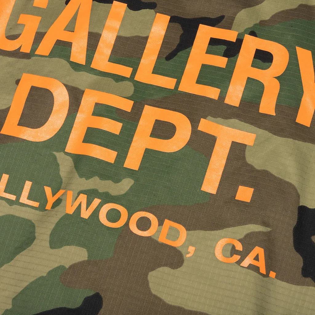 Riley Anorak Jacket - Military Camo