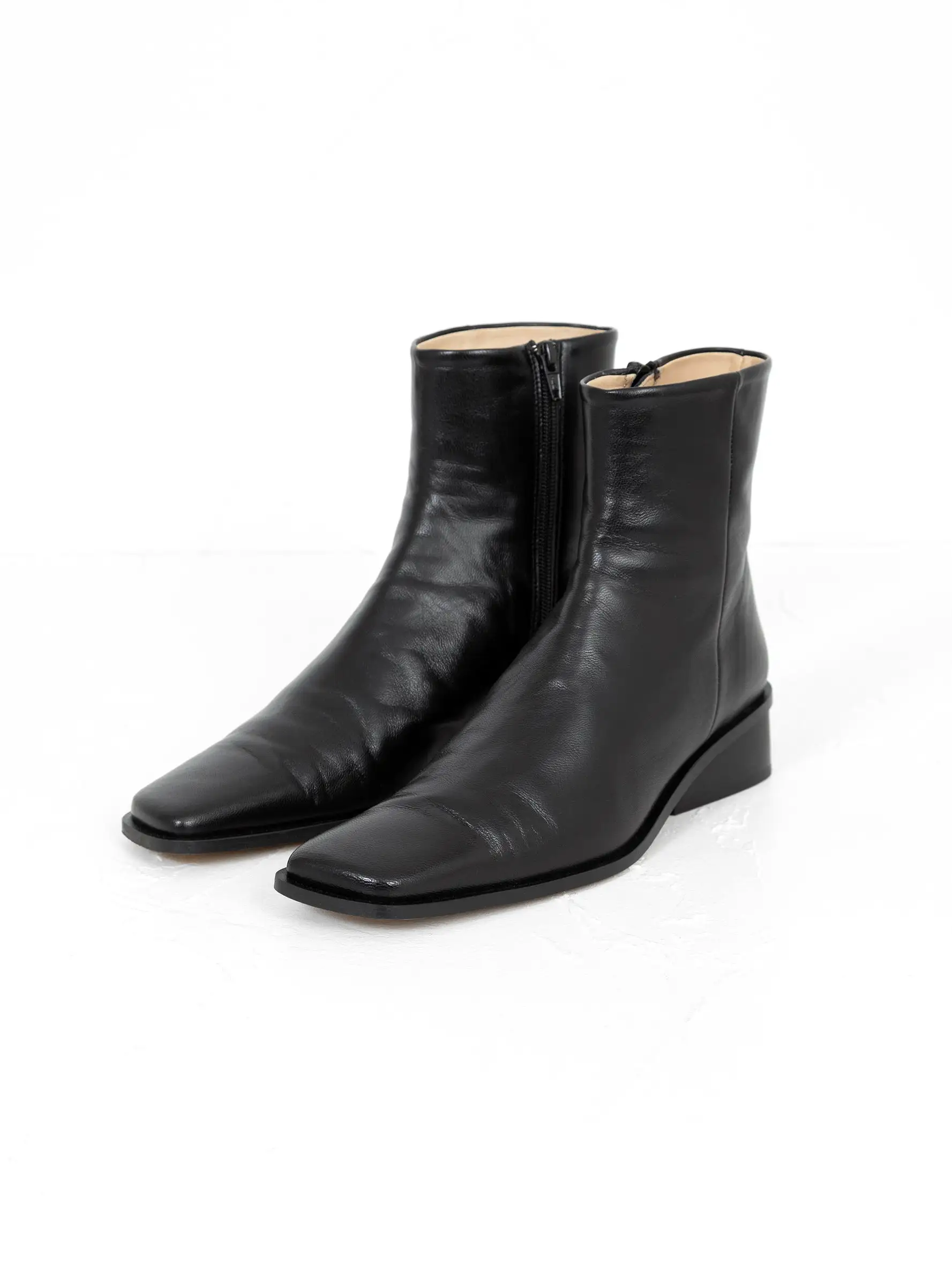 Rise Ankle Boots Black