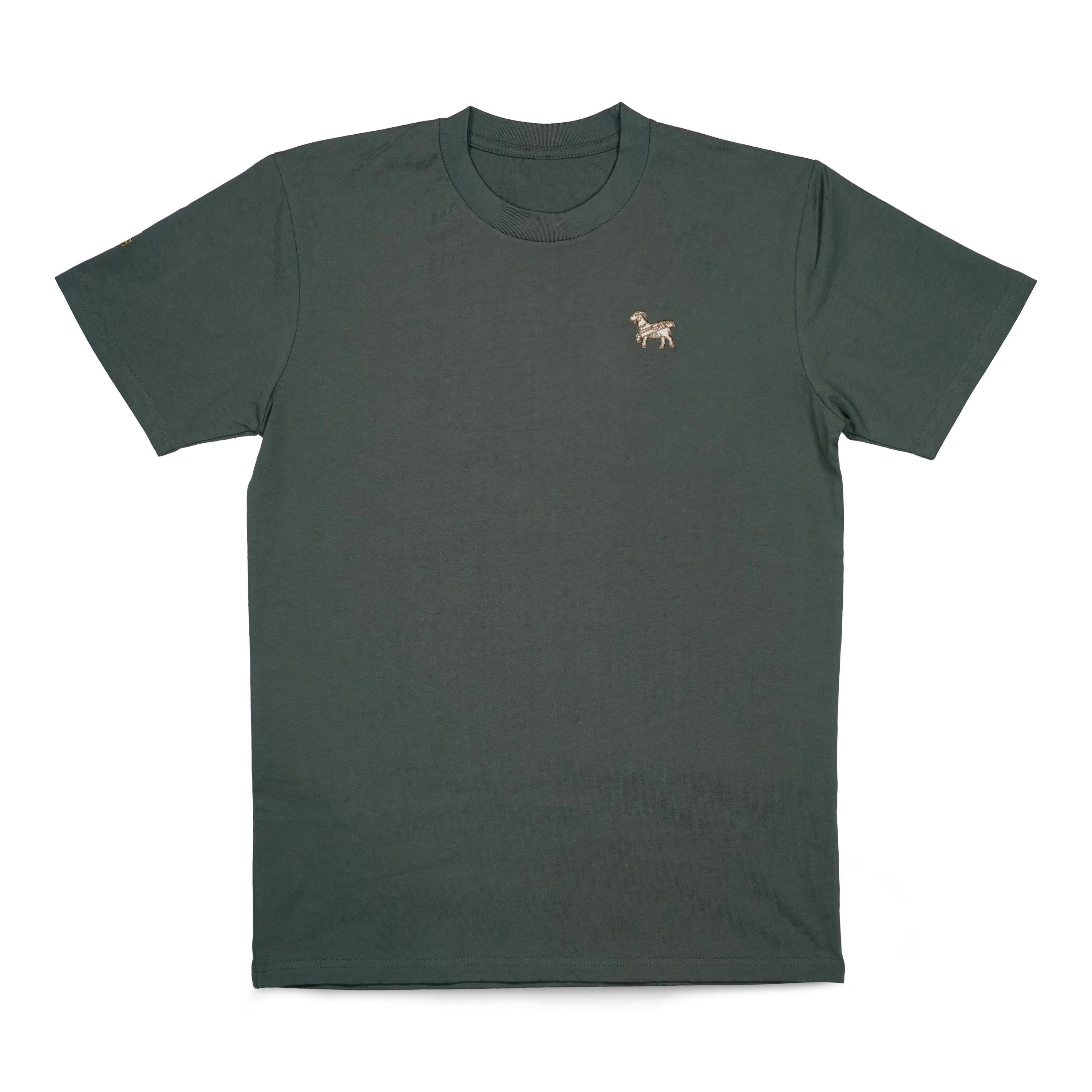 Seamus Goat T-Shirt - Green