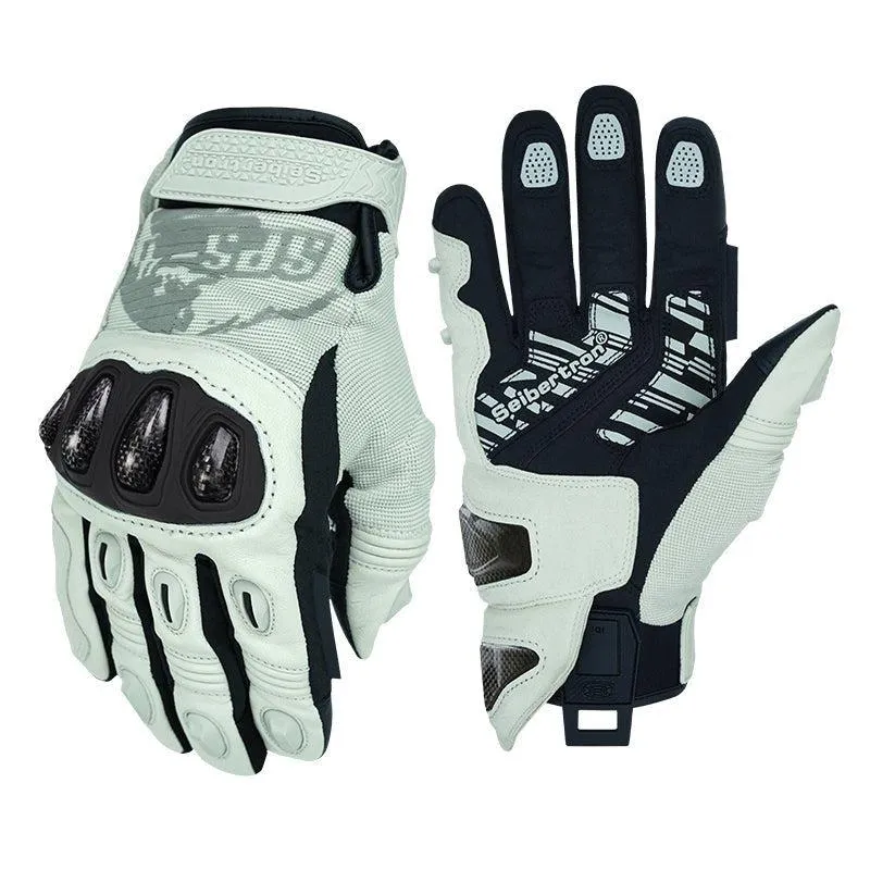 Seibertron Youth SPS-4 Winter Cold Weather Motorcycle Gloves Rainproof Riding with Touchscreen Warm Gauntlet for Boys and Girls