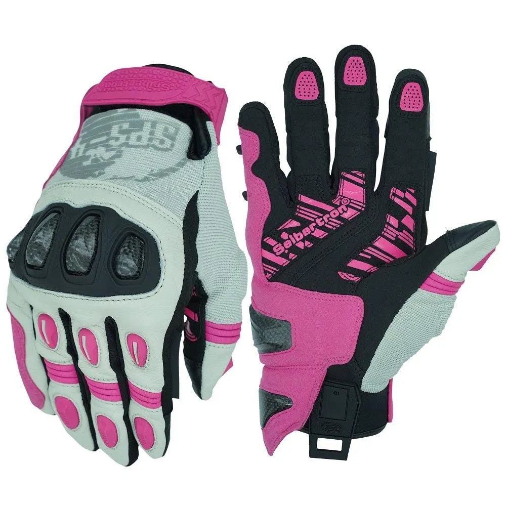 Seibertron Youth SPS-4 Winter Cold Weather Motorcycle Gloves Rainproof Riding with Touchscreen Warm Gauntlet for Boys and Girls