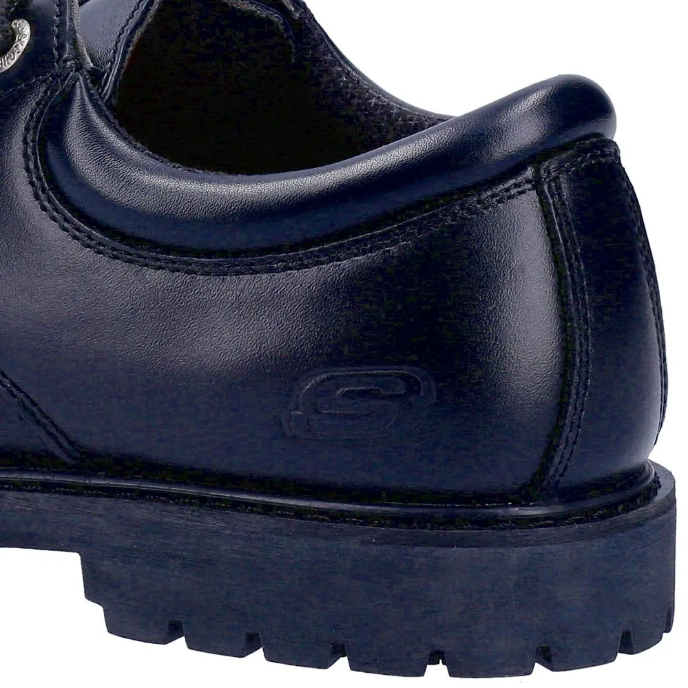 Skechers Cottonwood Elks Metal Free   Non Safety Shoes Black Size 10 - Screwfix