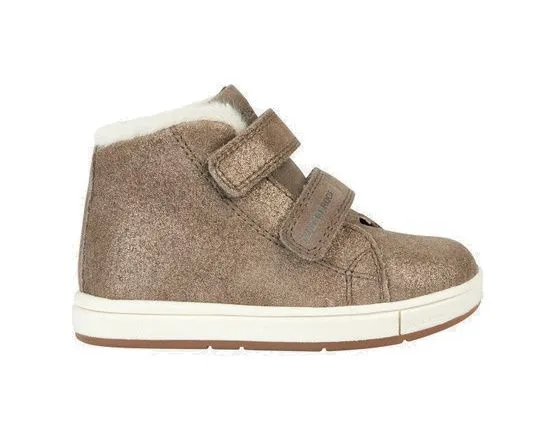 SNEAKERS GEOX BAMBINA PRIMI PASSI B TROTTOLA G. WPF A - SC.BR+SC SMOKE GREY  B364ZA 07722 C9006/A TG:20>23