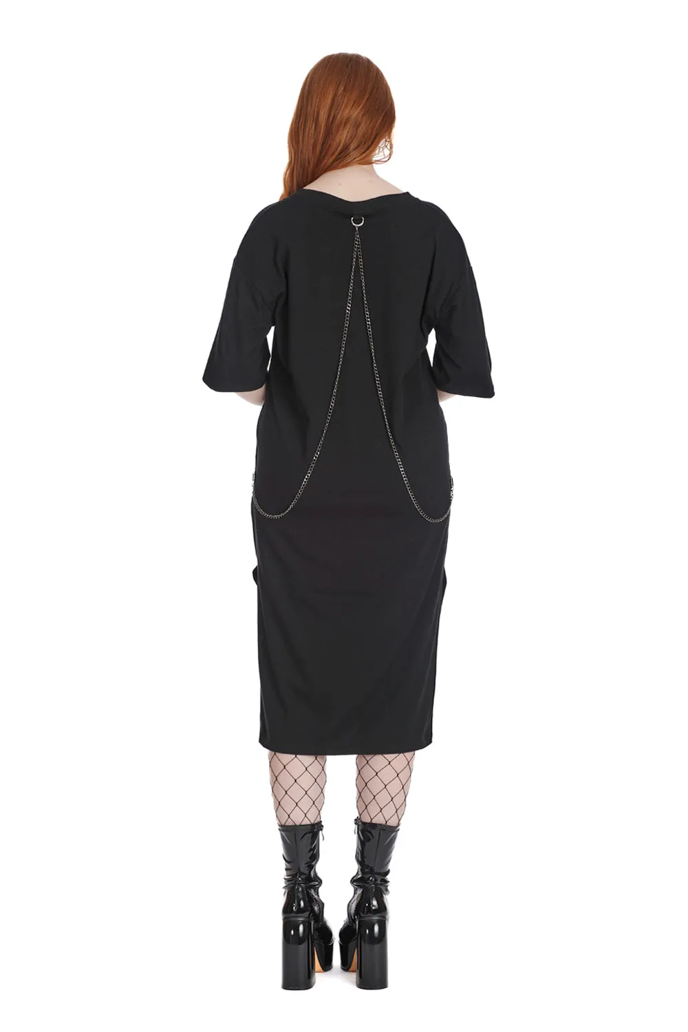 SPECTRAL NOIRE JERSEY DRESS