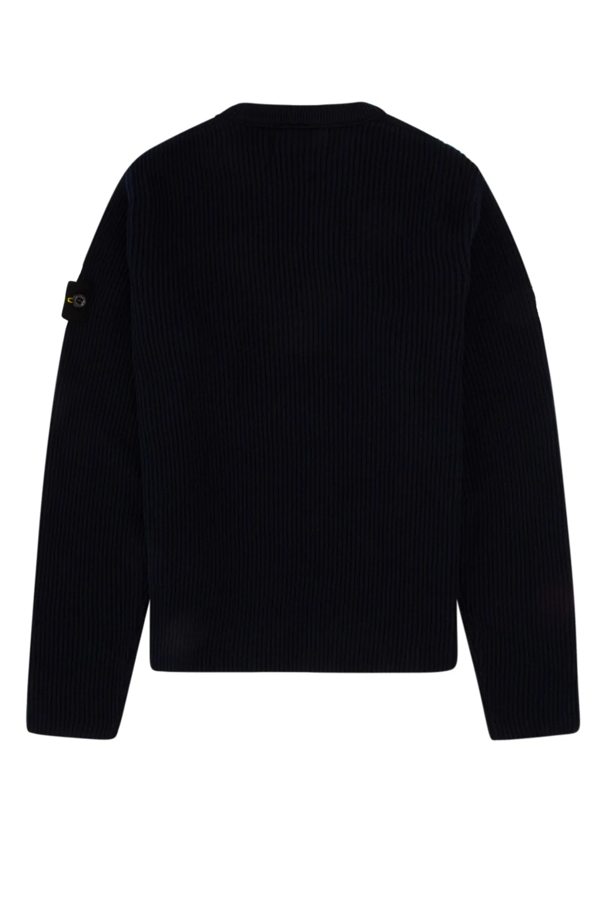 Stone Island Junior Logo Patch Crewneck Sweater