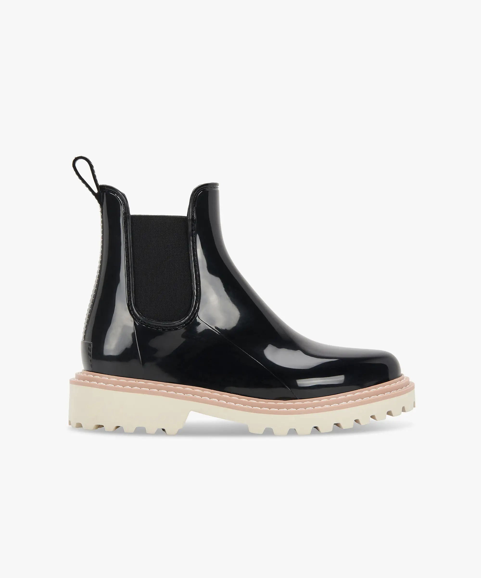 STORMY RAINBOOTS ONYX PATENT STELLA - re:vita