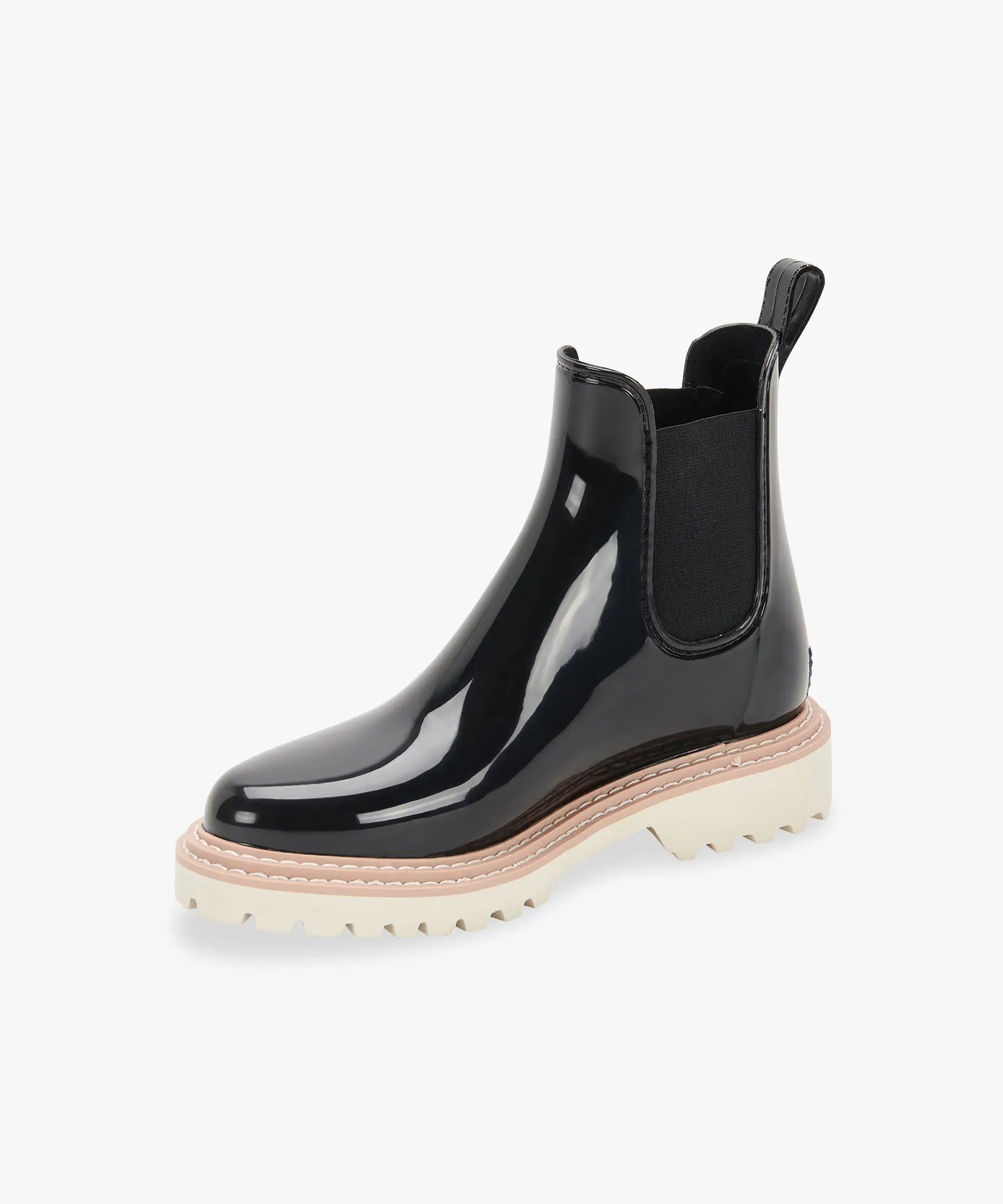 STORMY RAINBOOTS ONYX PATENT STELLA - re:vita