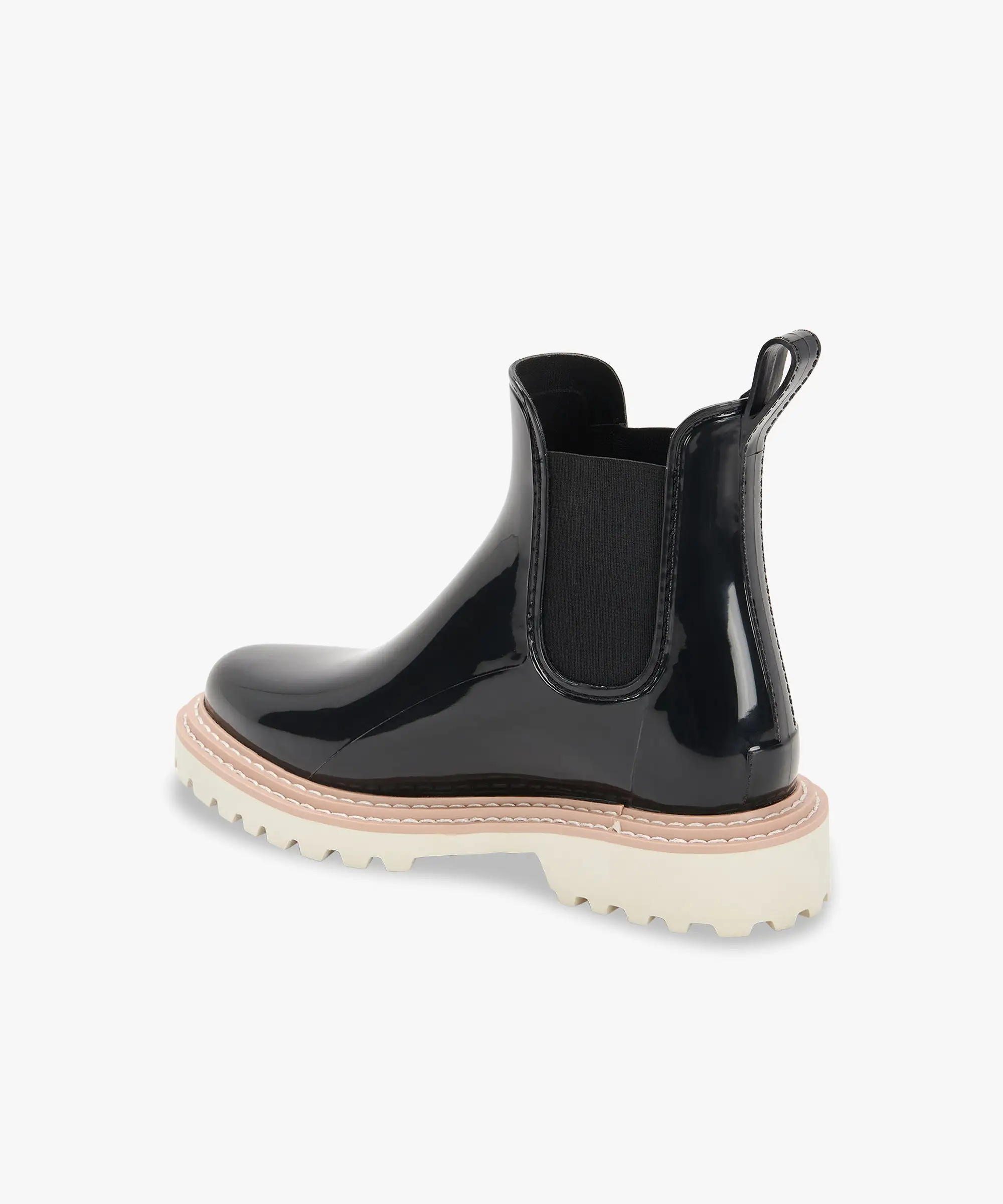 STORMY RAINBOOTS ONYX PATENT STELLA - re:vita