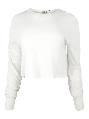 terne Long-Sleeve Cropped T-Shirt (More Colors)