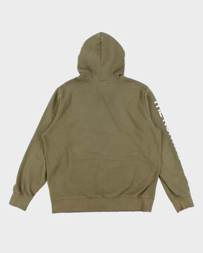 The North Face Oversized Green Hoodie - L