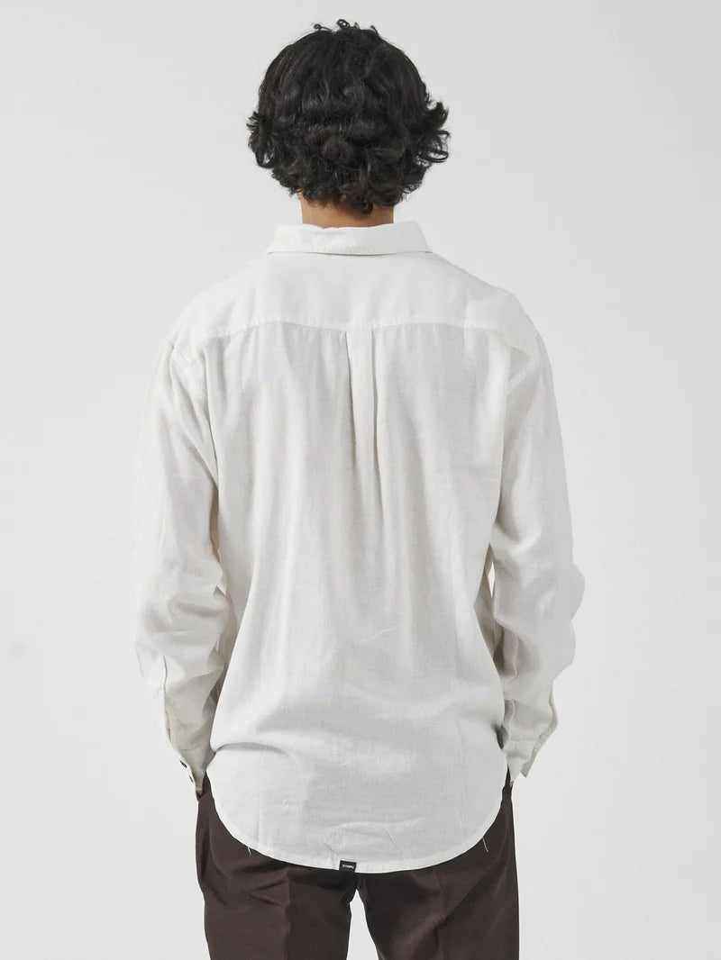 Thrills Hemp Minimal Thrills Oversize Long Sleeve Shirt