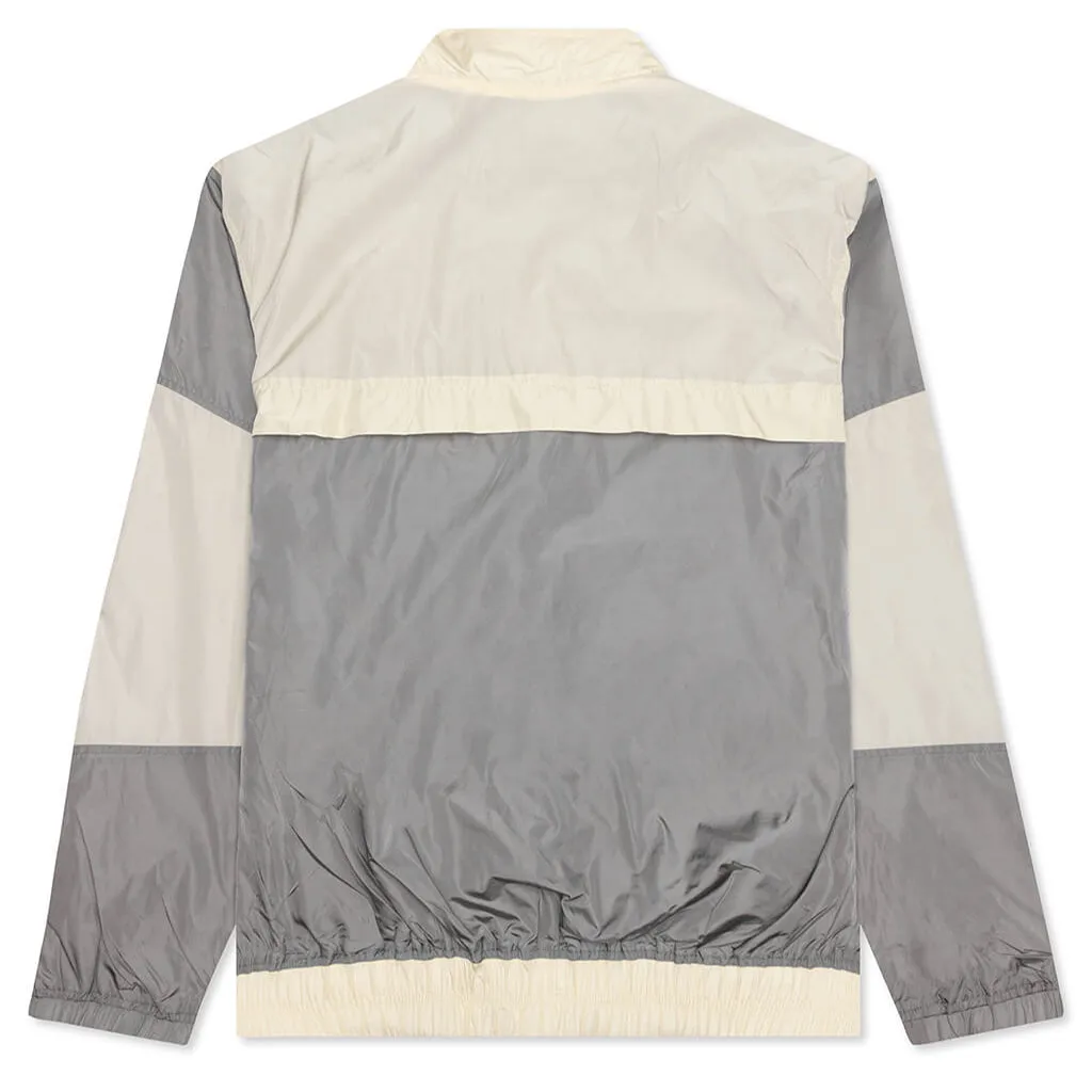 Track Jacket - Neutral Grey/Ivory