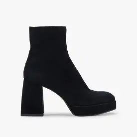 ULYSES BOOTS BLACK SUEDE - re:vita