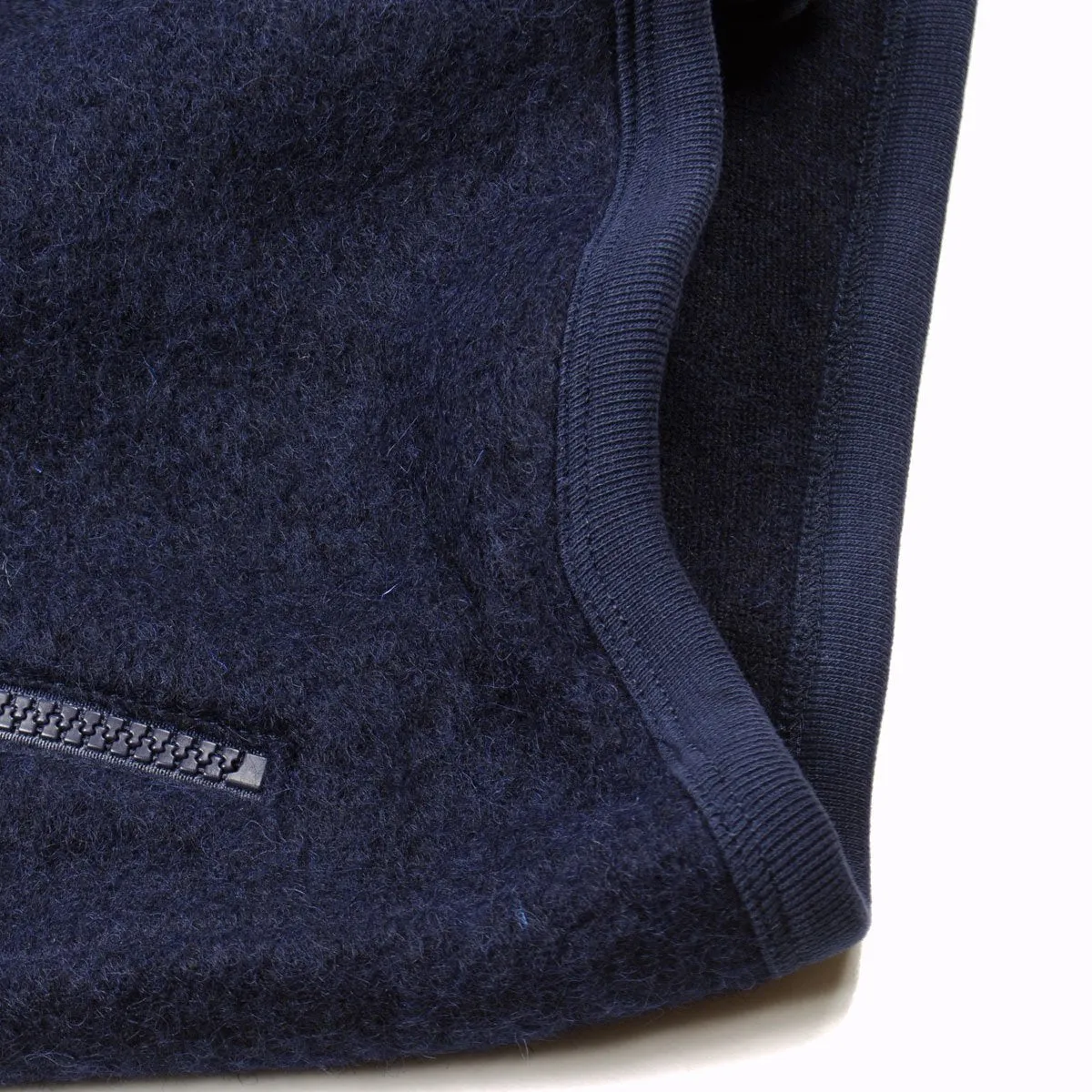 Universal Works - Surfer Hoodie Wool Fleece - Navy